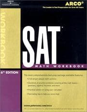 Tapa de Arco Sat Math Workbook
