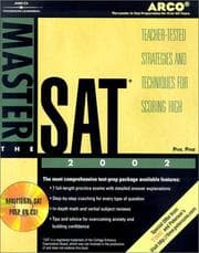 Tapa de Master the SAT, 2002/e w