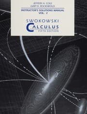 Tapa de Swokowski Calculus