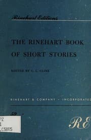 Tapa de The Rinehart Book of Short Stories