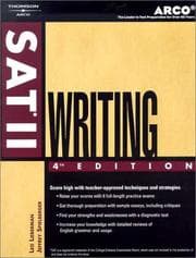 Tapa de SAT II Writing, 4th ed