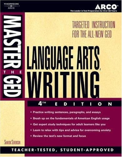Tapa de Master the GED Language Arts, Writing Test