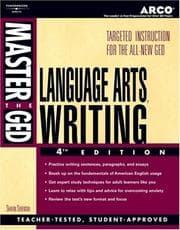 Tapa de Master the GED Language Arts, Writing Test