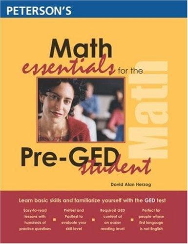 Tapa de Math essentials for the pre-GED student