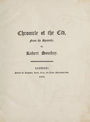 Tapa de Chronicle of the Cid