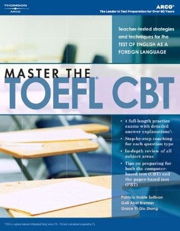 Tapa de Master the TOEFL CBT 2005
