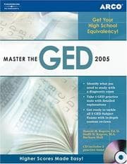Tapa de Master the GED 2005 w/CD-ROM