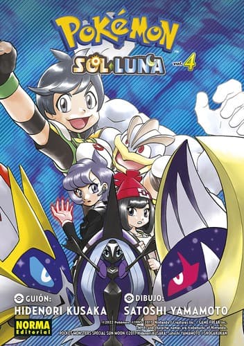 Tapa de Pokémon : Sol y Luna 4