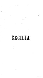 Tapa de Cecilia