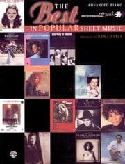 Tapa de The Best in Popular Sheet Music