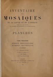 Tapa de Afrique proconsulaire, Numidie, Maurétanie (Algérie)