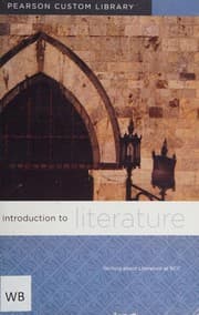 Tapa de Introduction to literature -- Bristol Community College