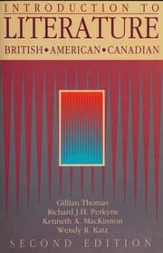 Tapa de Introduction to literature -- second edition