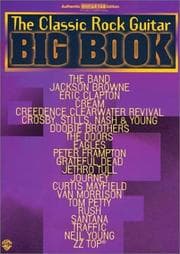 Tapa de The Classic Rock Guitar Big Book (Big Book of)