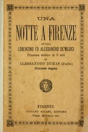Tapa de Una notte a Firenze