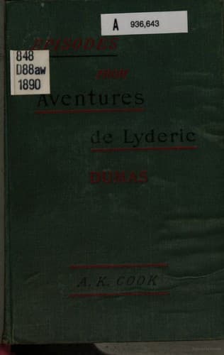Tapa de Aventures de Lyderic