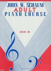 Tapa de John W. Schaum / Adult Piano Course / Book 3