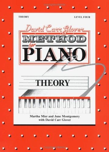 Tapa de David Carr Glover Method for Piano / Theory / Level 4