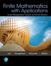 Tapa de Finite Mathematics with Applications In the Management, Natural, and Social Sciences