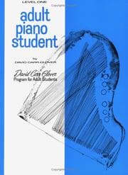 Tapa de Adult Piano Student / Level 1