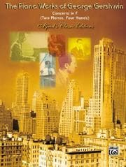 Tapa de George Gershwin's Concerto in F for Piano and Orchestra