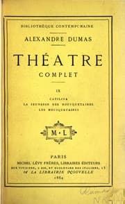 Tapa de Théâtre complet de Alex. Dumas -- Neuvième série