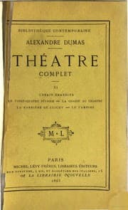Tapa de Théâtre complet de Alex. Dumas -- Onzième série