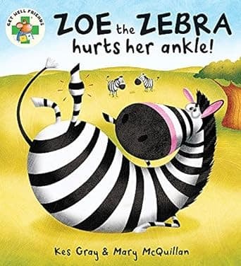 Tapa de Zoe the Zebra Hurts Her Ankle