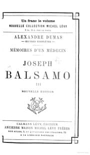 Tapa de Joseph Balsamo [3/5]