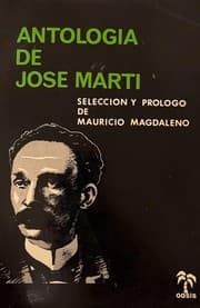 Tapa de Antologia de José Martí