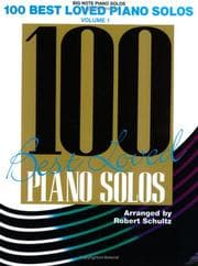 Tapa de 100 Best Loved Piano Solos / Big Note
