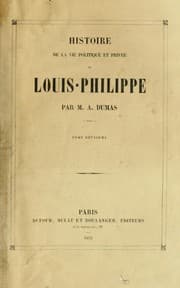Tapa de Histoire de la Vie Politique et Privée de Louis-Philippe [2/2]