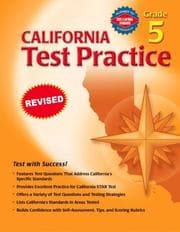 Tapa de California Test Practice, Grade 5