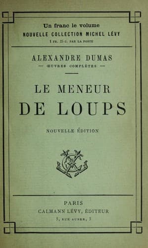 Tapa de Le meneur de loups