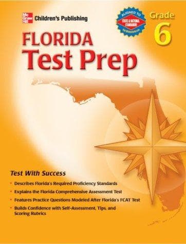 Tapa de State Specific Test Prep- Florida