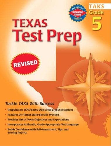 Tapa de State Specific Test Prep- Texas