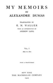 Tapa de My memoirs 1802 to 1821