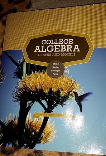 Tapa de College Algebra