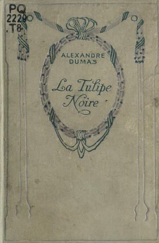 Tapa de La tulipe noire