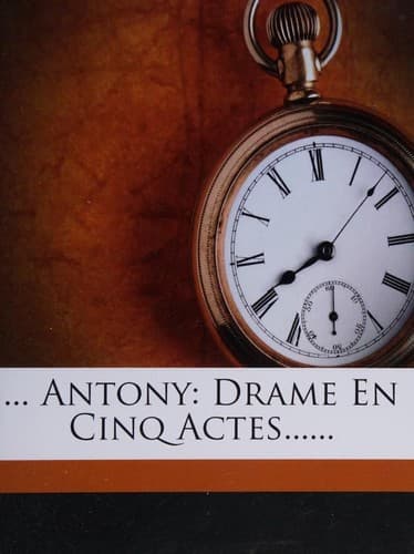 Tapa de Antony