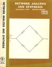 Tapa de Network analysis and synthesis