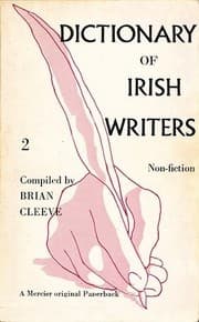 Tapa de Dictionary of irish writers