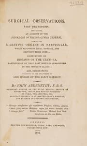 Tapa de Surgical observations, part the second