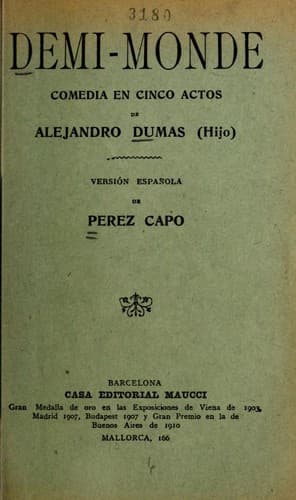 Tapa de Demi-monde