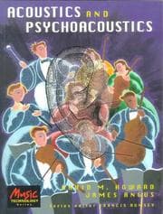 Tapa de Introduction to Acoustics and Psychoacoustics