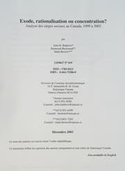 Tapa de Exode, rationalisation ou concentration?