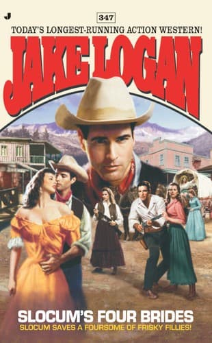 Tapa de Slocum's four brides / Jake Logan.