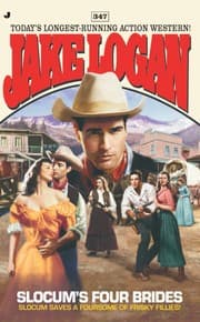 Tapa de Slocum's four brides / Jake Logan