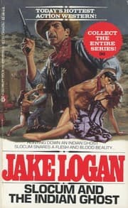 Tapa de Slocum and the Indian Ghost (Slocum Series #96)