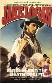 Tapa de Slocum and the Death Dealer (Slocum Series #145)